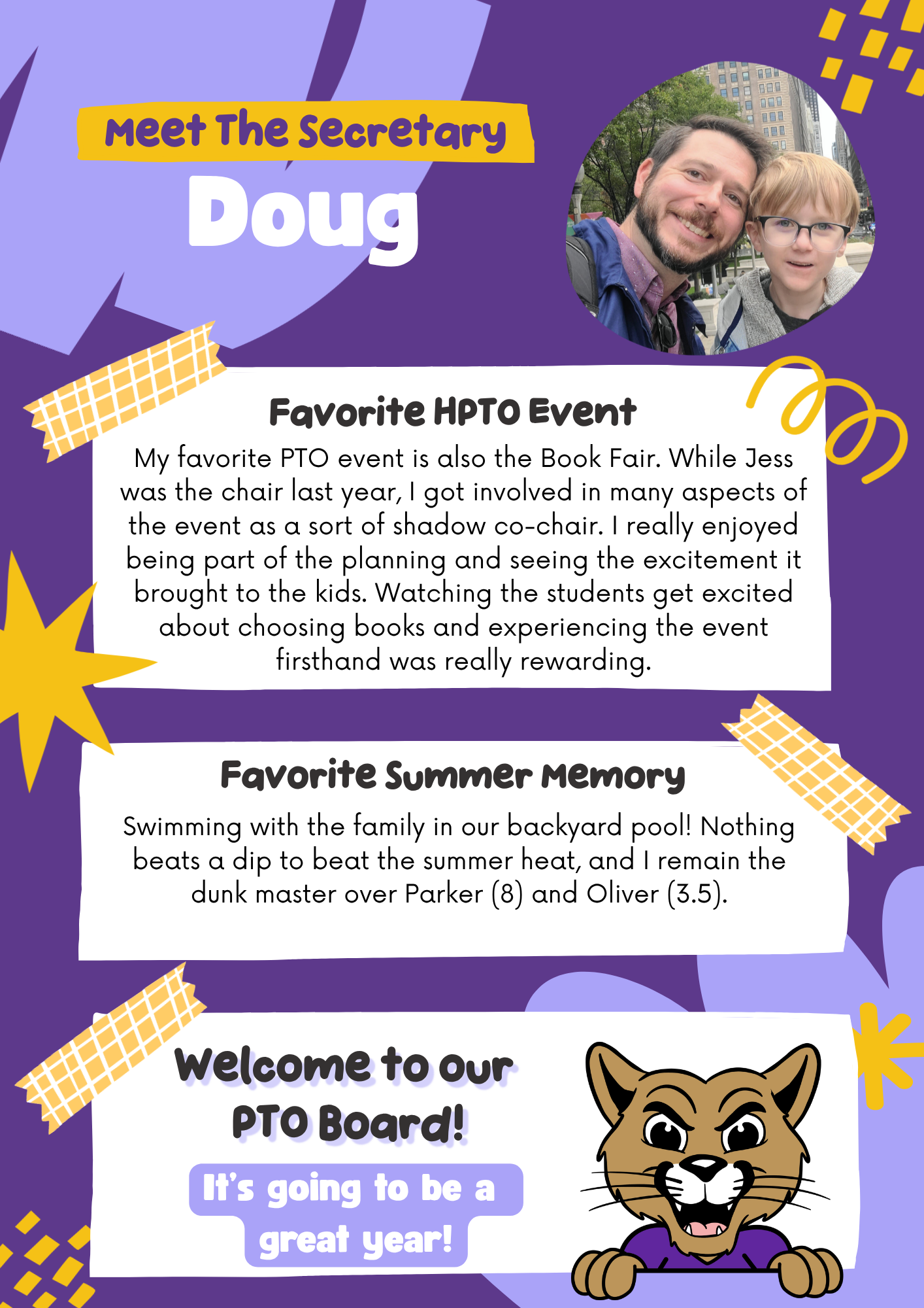 Doug, PTO Secretary