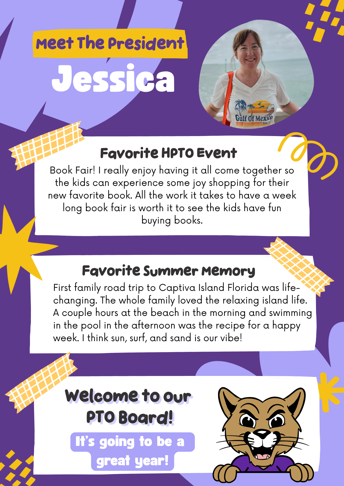Jessica, PTO President